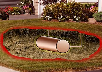 Mountainside tank removal